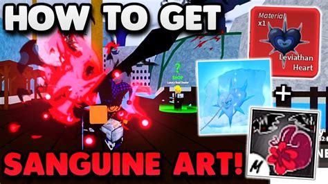 how to get sanguine art blox fruits: exploring the essence of creativity