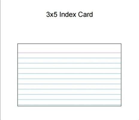 how to print on a 3x5 index card: exploring the history and evolution of index cards